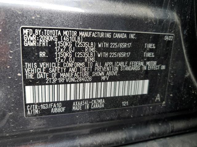 2022 TOYOTA RAV4 XLE - 2T3P1RFV0NC284026
