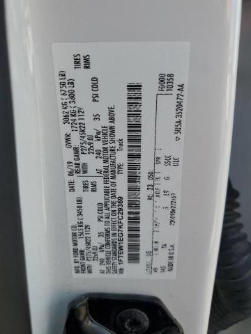 2019 FORD F150 SUPER - 1FTEW1EG7KFC29369
