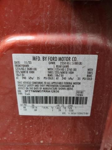 2024 FORD MAVERICK L 3FTTW8M37RRA12836