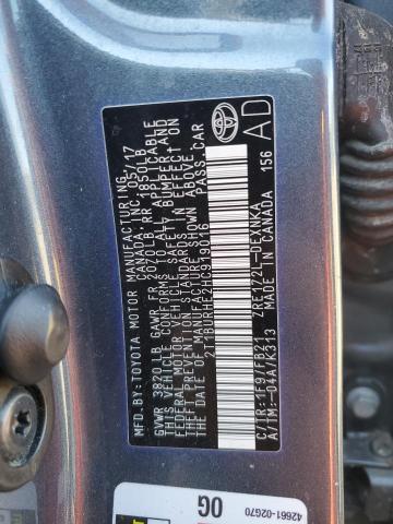 2017 TOYOTA COROLLA L - 2T1BURHE2HC919016