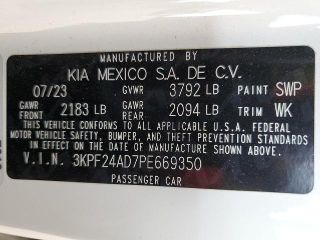 2023 KIA FORTE LX - 3KPF24AD7PE669350