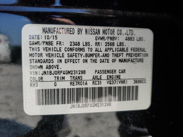 2016 INFINITI QX50 JN1BJ0RP4GM231298