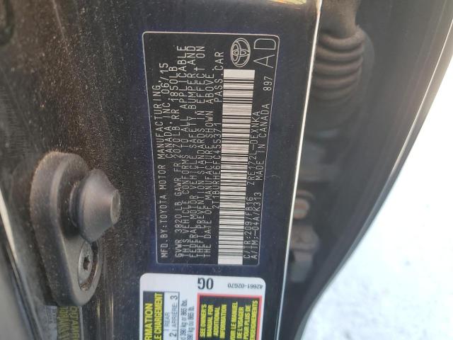 2015 TOYOTA COROLLA L - 2T1BURHE6FC455371