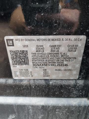2019 CHEVROLET EQUINOX LS - 3GNAXSEVXKL253145