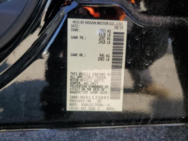 2020 NISSAN ALTIMA S - 1N4BL4BV3LC135045