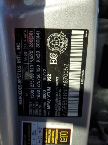 2023 MERCEDES-BENZ GLE 450 4M - 4JGFB5KB5PA870052
