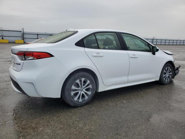TOYOTA COROLLA LE 2022 white  hybrid engine JTDEAMDE2NJ042851 photo #4