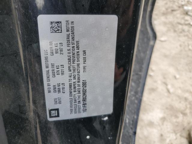 2017 CHEVROLET CAMARO LT #3271604338