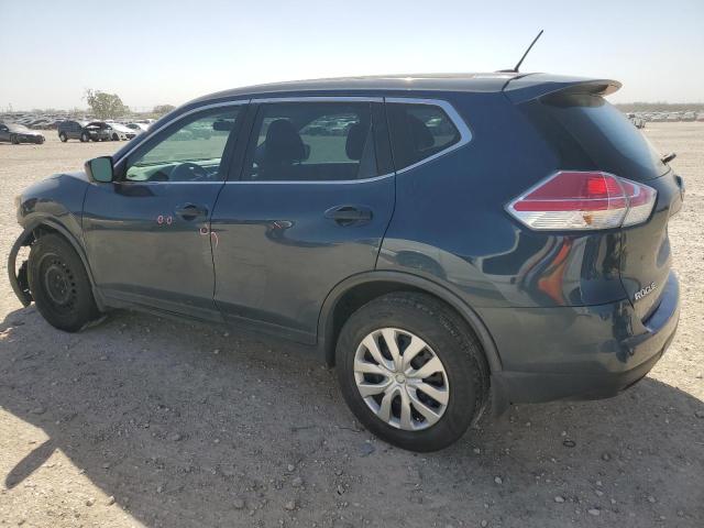 NISSAN ROGUE S 2016 blue  gas JN8AT2MTXGW000580 photo #3