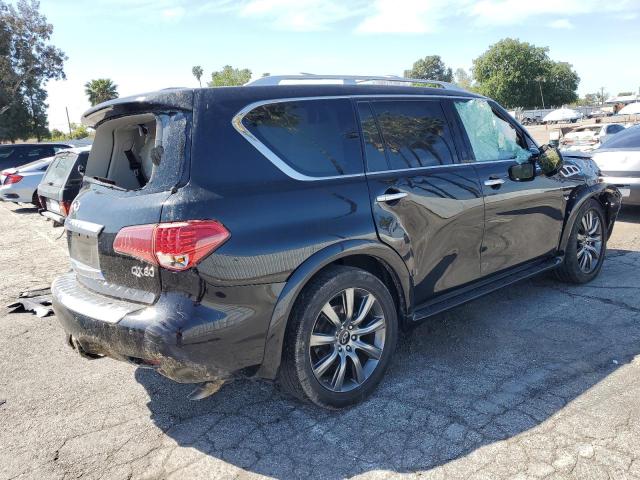 INFINITI QX80 BASE 2017 black  gas JN8AZ2ND4H9830588 photo #4