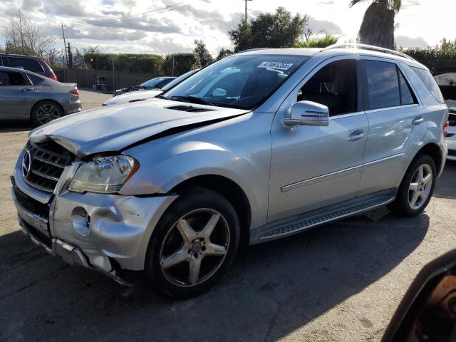 MERCEDES-BENZ ML 550 4MA 2011 silver  gas 4JGBB7CB2BA652121 photo #1