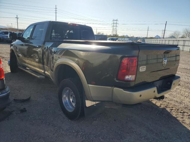 DODGE RAM 3500 2011 green crew pic diesel 3D73Y4CL9BG613967 photo #3
