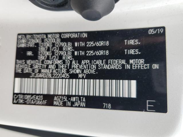 2020 LEXUS NX 300 JTJGARDZ8L2220405