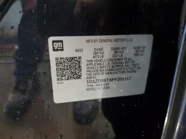 2023 CHEVROLET MALIBU LT - 1G1ZD5STXPF202117