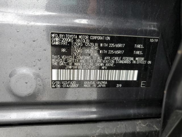 2020 TOYOTA RAV4 XLE - JTMP1RFV8LD524545