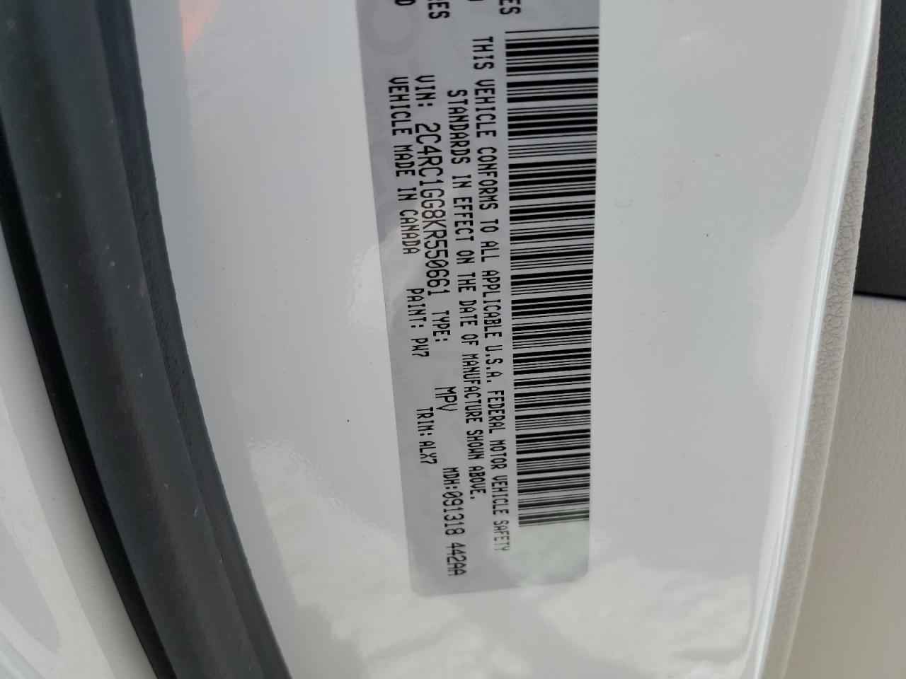 Chrysler Pacifica 2019