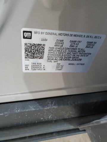 2025 GMC TERRAIN EL 3GKALUEG0SL216109