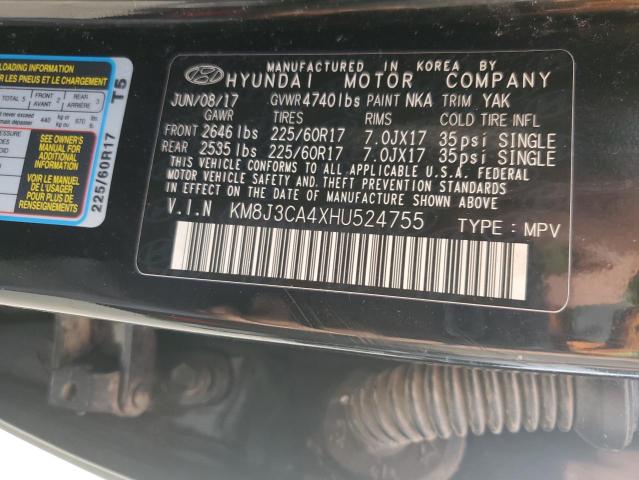 2017 HYUNDAI TUCSON LIM - KM8J3CA4XHU524755