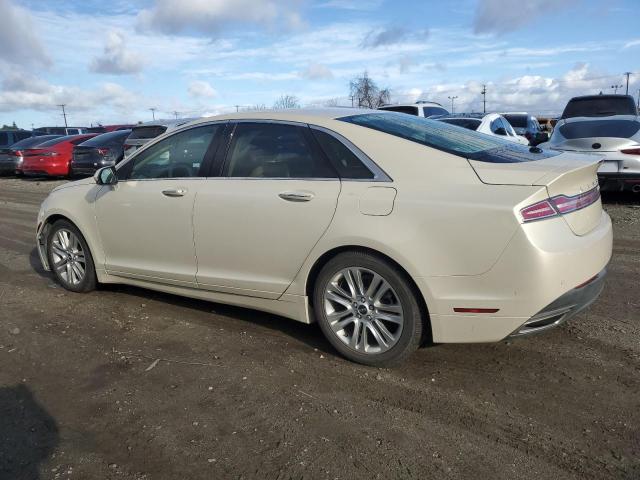 LINCOLN MKZ HYBRID 2014 cream  hybrid engine 3LN6L2LU7ER807419 photo #3