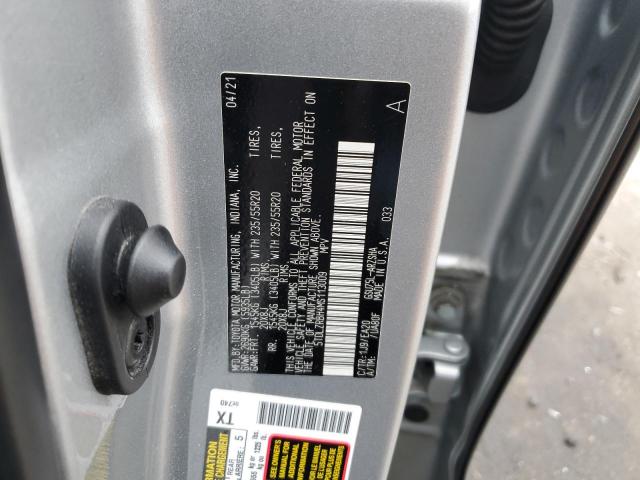 2021 TOYOTA HIGHLANDER - 5TDLZRBH4MS113009
