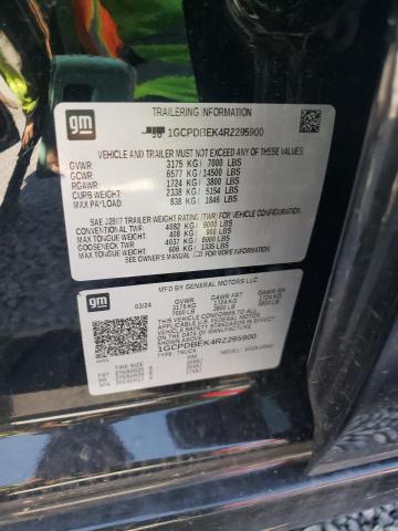 2024 CHEVROLET SILVERADO - 1GCPDBEK4RZ295900