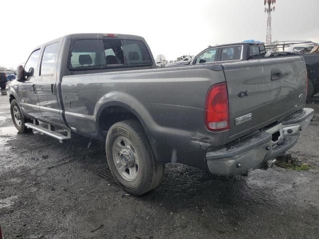 FORD F350 SRW S 2005 gray  diesel 1FTWW30P25EA72576 photo #3