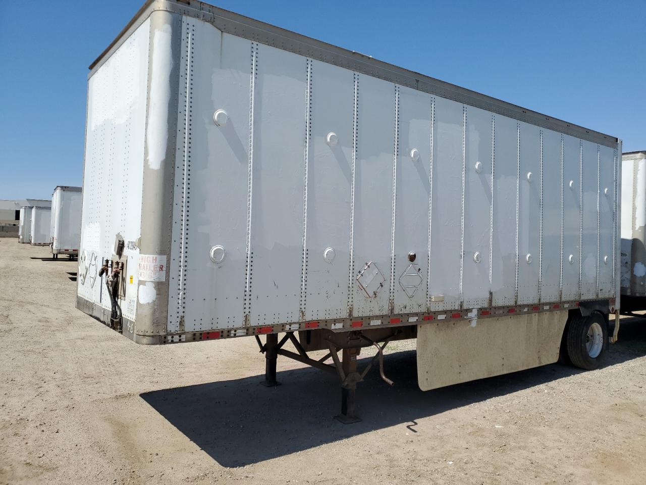 Lot #3118091406 2007 WABASH TRAILER