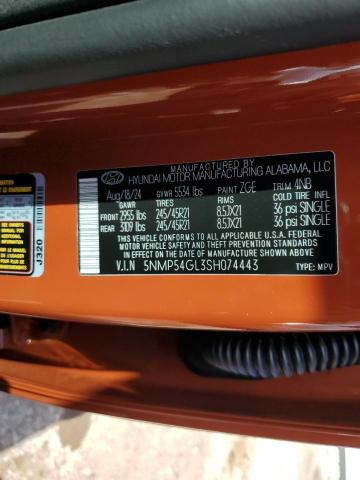 2025 HYUNDAI SANTA FE C 5NMP54GL3SH074443