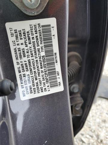2018 HONDA CIVIC LX 19XFC2F67JE010526