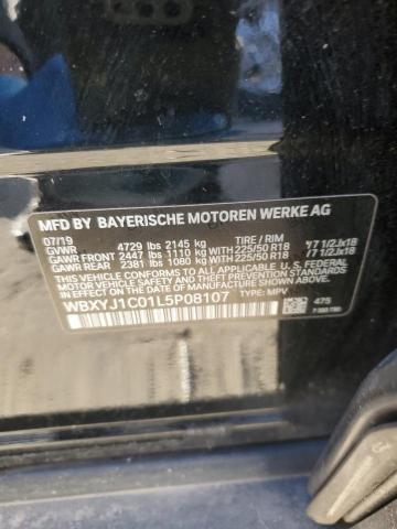 2020 BMW X2 XDRIVE2 WBXYJ1C01L5P08107