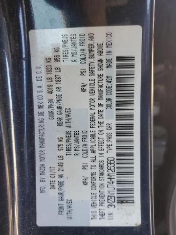 2017 MAZDA 3 SPORT - 3MZBN1U74HM126360