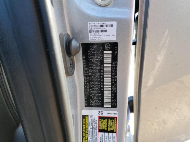 2022 TOYOTA CAMRY SE - 4T1G11AK2NU685583
