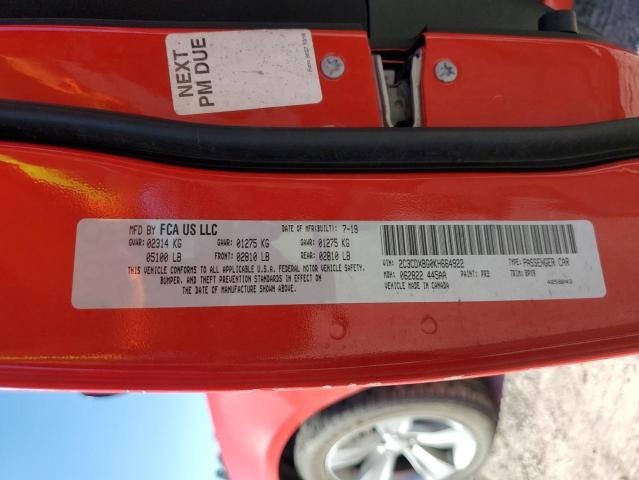 2019 DODGE CHARGER SX - 2C3CDXBG0KH664922