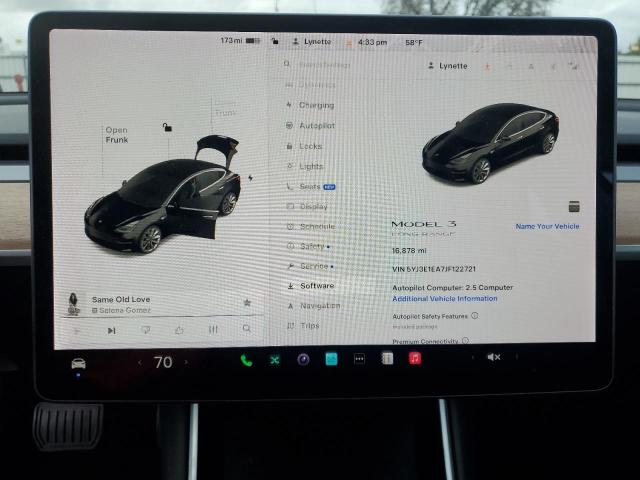 2018 TESLA MODEL 3 - 5YJ3E1EA7JF122721