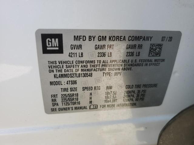 2020 BUICK ENCORE GX - KL4MMDS27LB130548