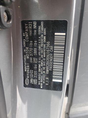 2022 HYUNDAI VENUE SEL - KMHRC8A36NU167366