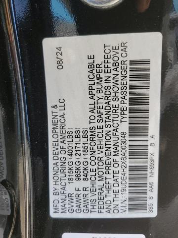2025 ACURA INTEGRA 19UDE4H2XSA003048