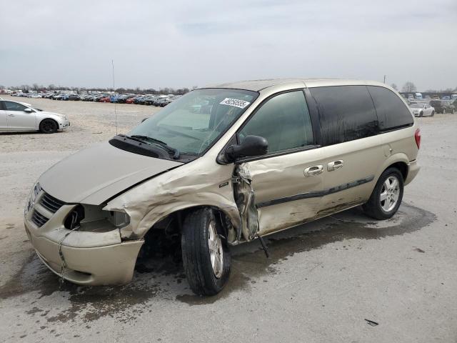 DODGE CARAVAN SX 2005 gold  gas 1D4GP45R25B311131 photo #1