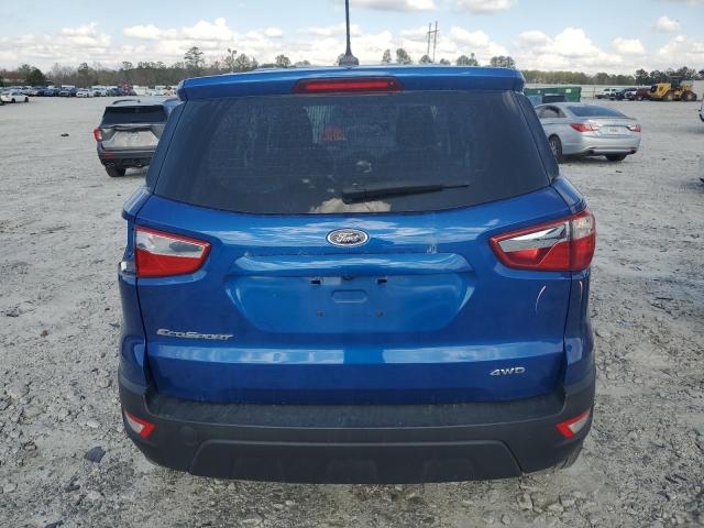2022 FORD ECOSPORT S - MAJ6S3FL8NC476015