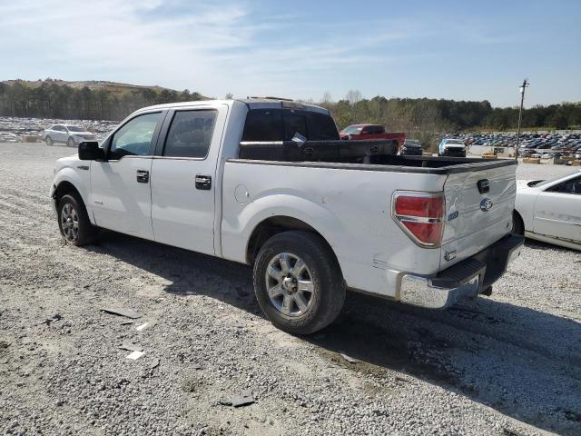 FORD F150 SUPER 2014 white crew pic gas 1FTFW1CT2EFC07899 photo #3