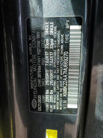 2021 HYUNDAI KONA SEL - KM8K22AA7MU669270