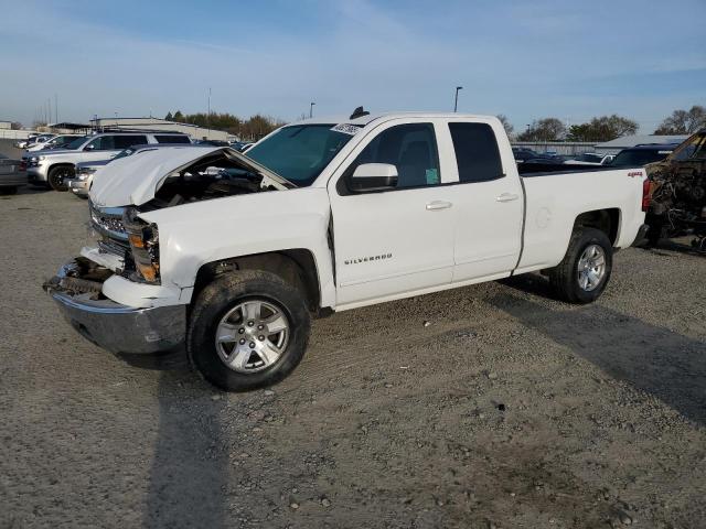 CHEVROLET SILVERADO 2015 white 4dr ext gas 1GCVKREH9FZ277060 photo #1