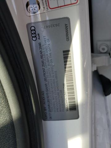 2018 AUDI A6 PREMIUM - WAUC8AFC1JN011748
