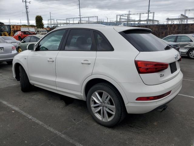AUDI Q3 PREMIUM 2018 white  gas WA1BCCFS7JR025317 photo #3