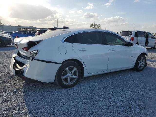 CHEVROLET MALIBU LS 2017 white sedan 4d gas 1G1ZC5STXHF212800 photo #4