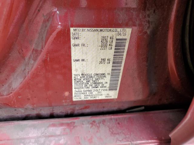 1N4AL3AP0GC207706 2016 NISSAN ALTIMA