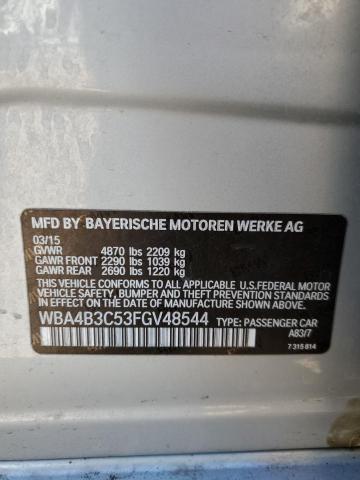 2015 BMW 435 XI GRA WBA4B3C53FGV48544