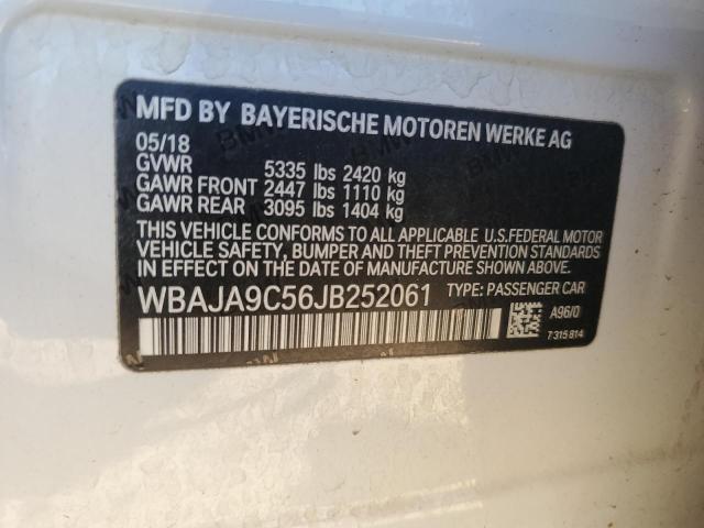 2018 BMW 530E - WBAJA9C56JB252061
