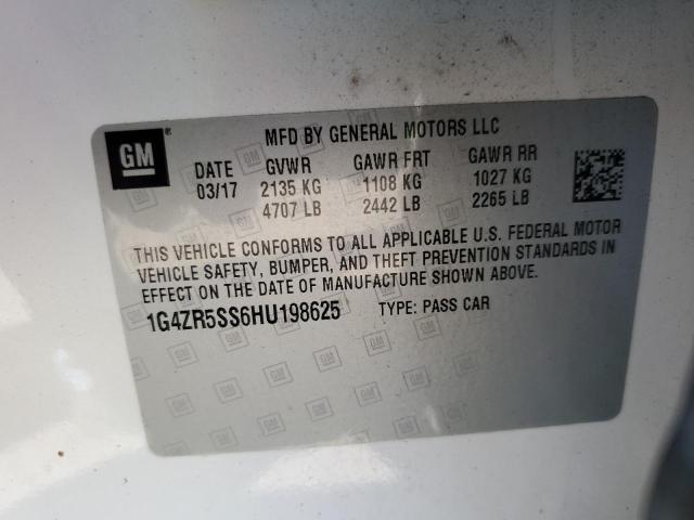 2017 BUICK LACROSSE P 1G4ZR5SS6HU198625