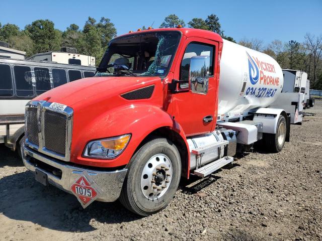 KENWORTH T370 2024 red  diesel 2NK4HJ7X3RM340857 photo #3